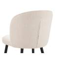 Silla Comedor Diseño Actual Tapizada Alpaca Blanca Serie Isuan Silla Comedor Diseño Actual Tapizada Alpaca Blanca Serie Isuan
