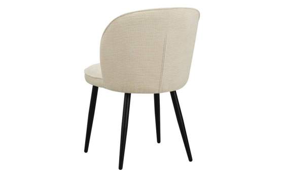 Silla Comedor Diseño Actual Tapizada Blanca Serie Isuan