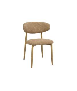 Silla Comedor Diseño Actual Tapizada Caramelo Astarloa