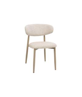 Silla Comedor Diseño Actual Tapizada Topo Serie Astarloa