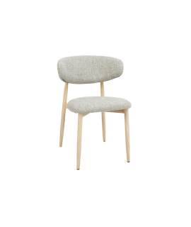 Silla Comedor Diseño Actual Tapizada Verde Claro Astarloa