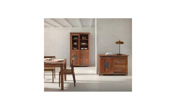 Silla Comedor Diseño en Madera Fresno Nogal Serie Alcidad