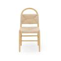 Silla Comedor Madera Cuerda Fresno Natural - Serie Alosta