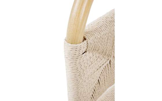 Silla Comedor Madera Cuerda Fresno Natural - Serie Alosta