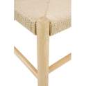Silla Comedor Madera Cuerda Fresno Natural - Serie Alosta