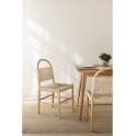 Silla Comedor Madera Cuerda Fresno Natural - Serie Alosta