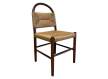 Silla Comedor Madera Cuerda Fresno Nogal - Serie Alosta