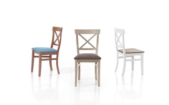 Silla Comedor Madera de Haya Serie Cruz