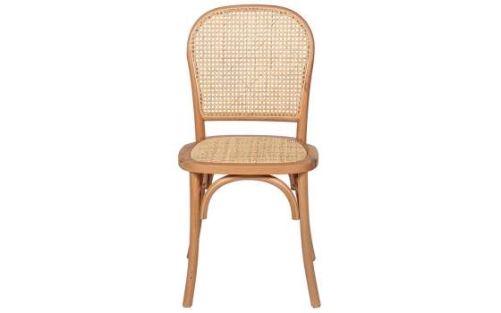 Silla Comedor Madera Haya y Tejido Rattan Serie Ackere