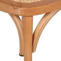 Silla Comedor Madera Haya y Tejido Rattan Serie Ackere