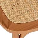 Silla Comedor Madera Haya y Tejido Rattan Serie Ackere
