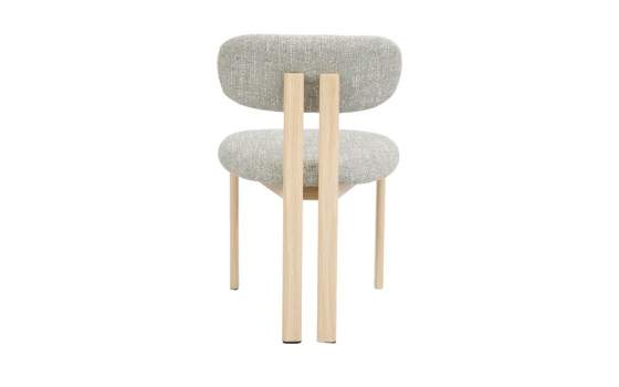 Silla Comedor Metalica Actual Tapizada Verde Serie Nyree