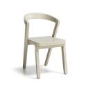 Silla Comedor Nordica Actual Blanco Hueso Serie Muria
