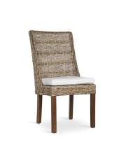 Silla Comedor Rattan Natural con Cojin Serie Abriln