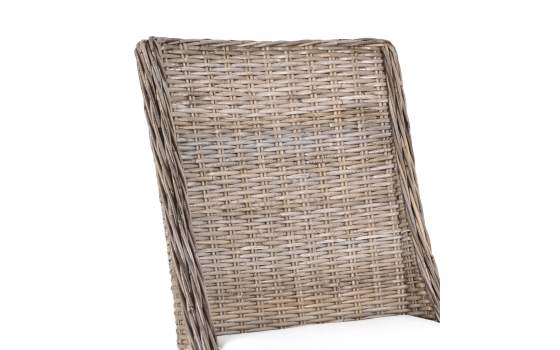 Silla Comedor Rattan Natural con Cojin Serie Abriln