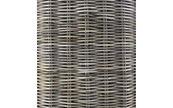 Silla Comedor Rattan Natural Pata Madera Serie Abriln
