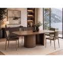 Silla Comedor Tapizada Actual Chenilla Verde - Serie Alfix