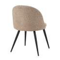 Silla Comedor Tapizada Alpaca Vison Estilo Actual Serie Egina Silla Comedor Tapizada Alpaca Vison Estilo Actual Serie Egina