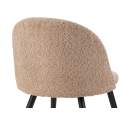 Silla Comedor Tapizada Alpaca Vison Estilo Actual Serie Egina Silla Comedor Tapizada Alpaca Vison Estilo Actual Serie Egina