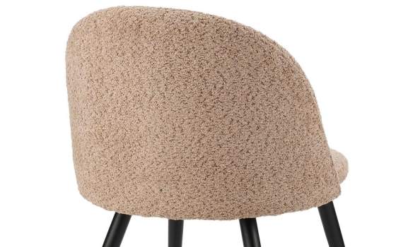Silla Comedor Tapizada Alpaca Vison Estilo Actual Serie Egina Silla Comedor Tapizada Alpaca Vison Estilo Actual Serie Egina