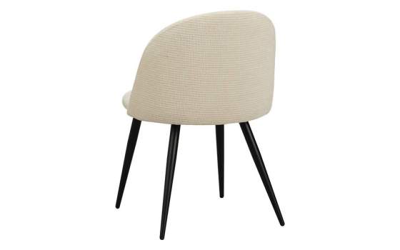 Silla Comedor Tapizada Beige Estilo Actual Serie Egina