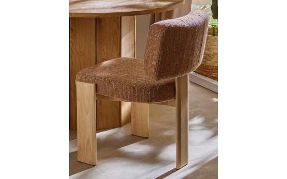 Silla Comedor Tapizada Caramelo Diseño Moderno Astley Silla Comedor Tapizada Caramelo Diseño Moderno Astley