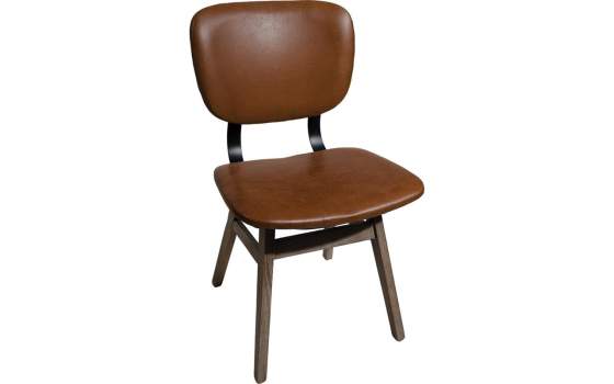Silla Comedor Tapizada Eco Piel Industrial Serie Atlanta