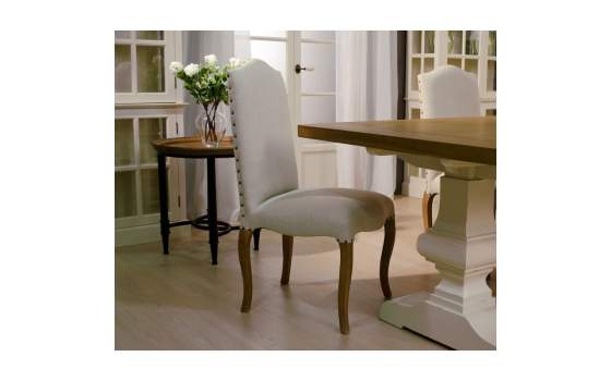 Silla Comedor Tapizada Remaches con Tachuelas Atlanta