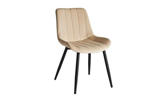 Silla Comedor Tapizada Terciopelo Estilo Actual Serie Orani