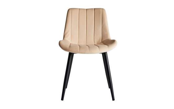 Silla Comedor Tapizada Terciopelo Estilo Actual Serie Orani
