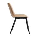 Silla Comedor Tapizada Terciopelo Estilo Actual Serie Orani