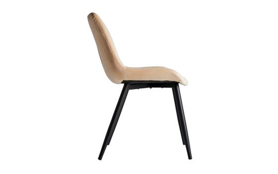 Silla Comedor Tapizada Terciopelo Estilo Actual Serie Orani
