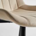 Silla Comedor Tapizada Terciopelo Estilo Actual Serie Orani
