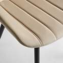 Silla Comedor Tapizada Terciopelo Estilo Actual Serie Orani