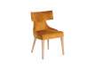 Silla Contemporanea Dozza Tapizada Tachuelas Serie Zenica