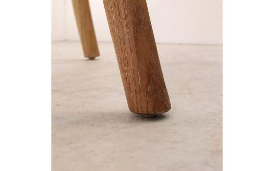 Silla Cruces Apilable en Olmo Color Roble serie Duna