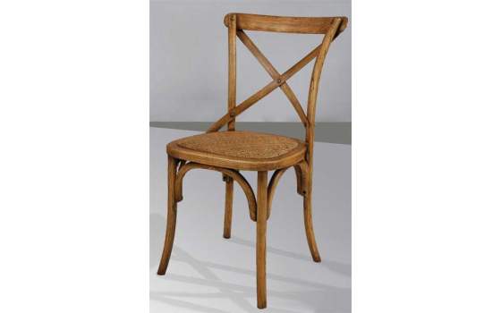 Silla cruz Duna Asiento Rattan