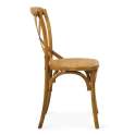 Silla cruz Duna Asiento Rattan
