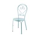 Silla de forja Para Terraza Jardín en Colores Serie Arcart