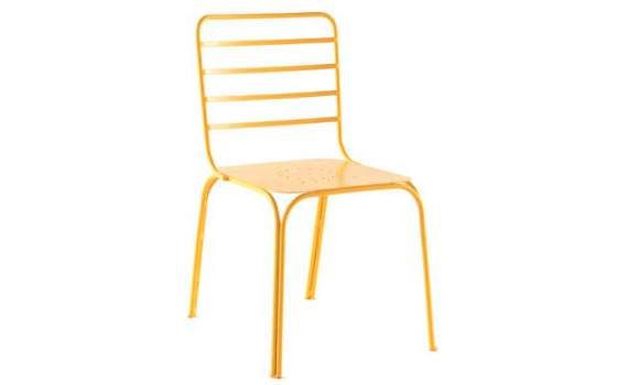 Silla de Forja Respaldo Reja Asiento Chapa Serie Arcart