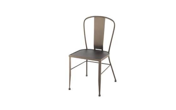 Silla de Forja y Chapa de Acero Industrial  Serie Arcart