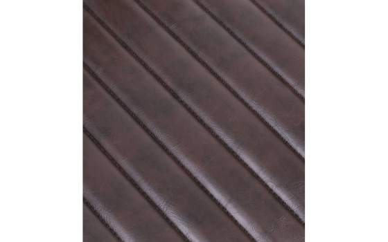 Silla Estilo Industrial Acero Piel Vintage Serie Detroit