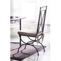 Silla Forja Jardin Atenas con Cojin