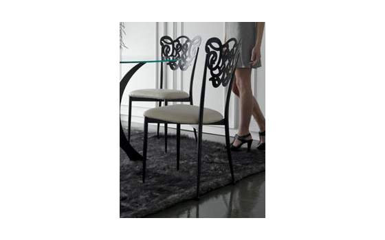 Silla Forja Cojin Milos