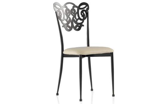 Silla Forja Cojin Milos