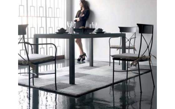 Silla Forja Jardin Florencia con Cojin Silla Forja Jardin Florencia con Cojin