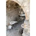 Silla Forja Jardin Ibiza con Cojin