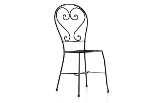 Silla Forja Jardin Cordoba con Cojin