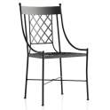 Silla Forja Jardin Marsella con Cojin