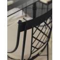Silla Forja Jardin Marsella con Cojin